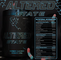 ALTERED STATE BY ALTERED NUTRITION  / JDN new pre workout