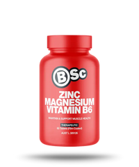 Zinc Magnesium Vitamin B6 60 Tablets by body science BSC