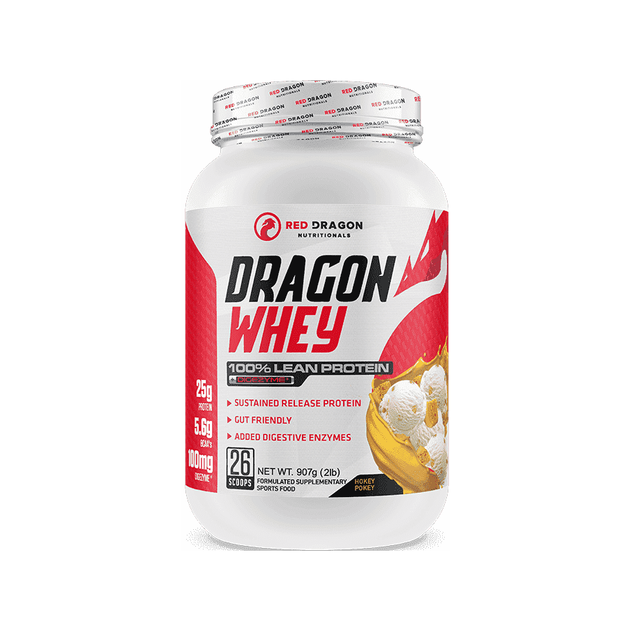Dragon Whey 100% Lean Protein by Red Dragon Nutritionals - Stacked Supps