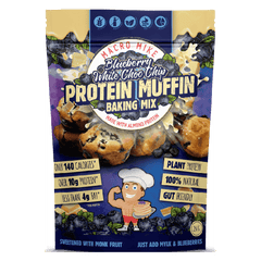 Macro Mike Blueberry White Choc Chip Protein Muffin Mix - Stacked Supps