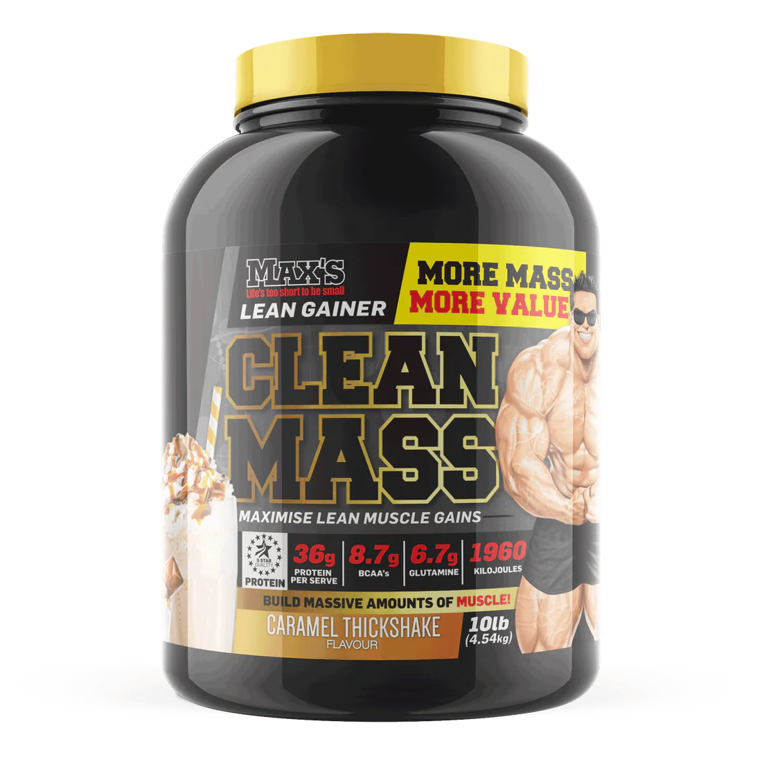 MAX'S Clean Mass – Stacked Supps