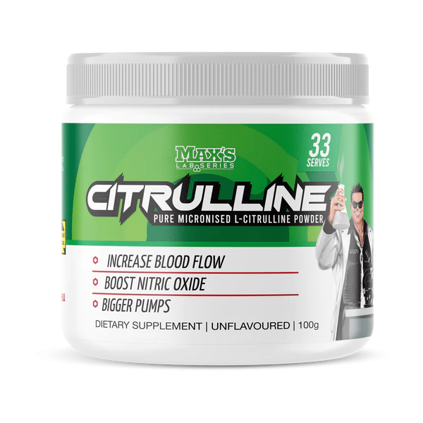 MAX'S CITRULLINE , PURE L-CITRULLINE