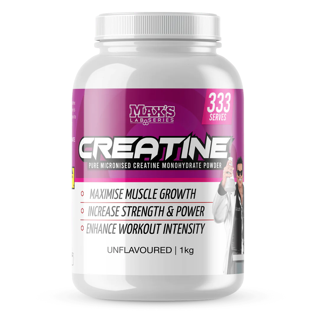 Max's Lab Series Creatine 333 serves 1KG