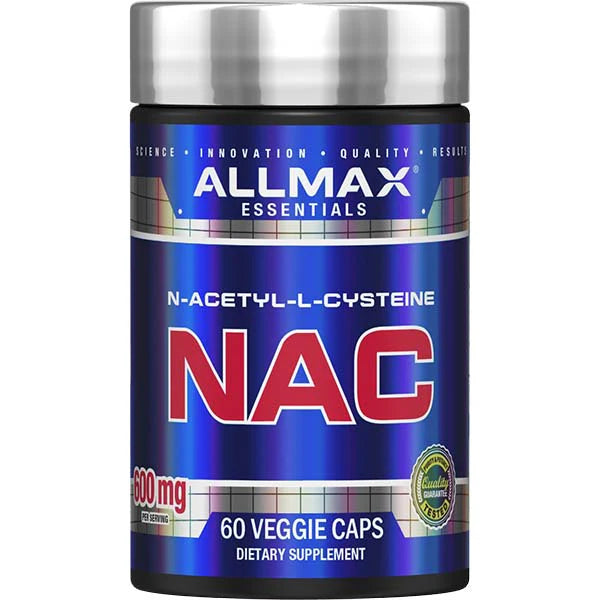 ALLMAX, Essentials, NAC, 600 mg, 60 Veggie Caps