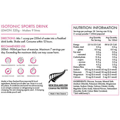 PEAKFUEL Isotonic Sports Drink Powder 520G