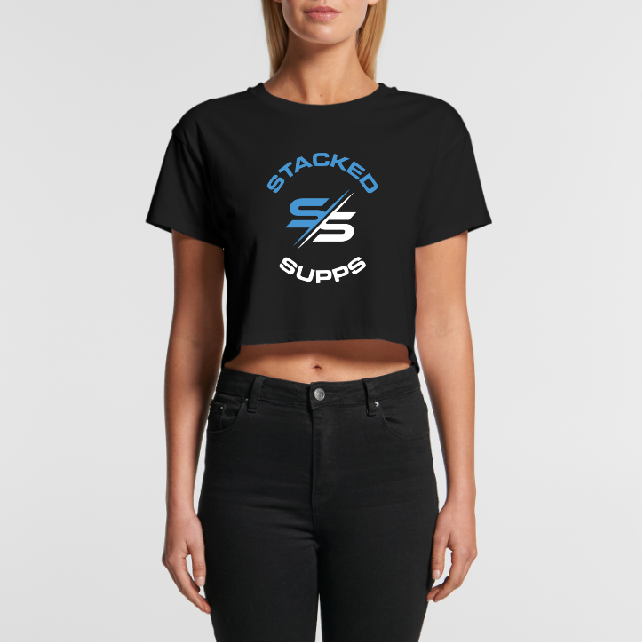 Stacked Supps Ladies Crop