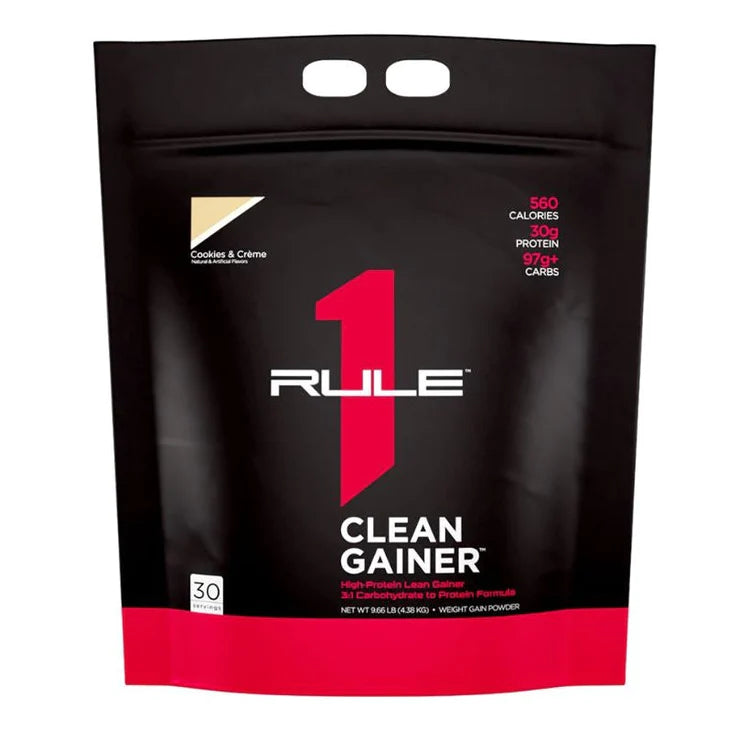 Rule 1 Clean Gainer 9.5Lb - 30 serve
