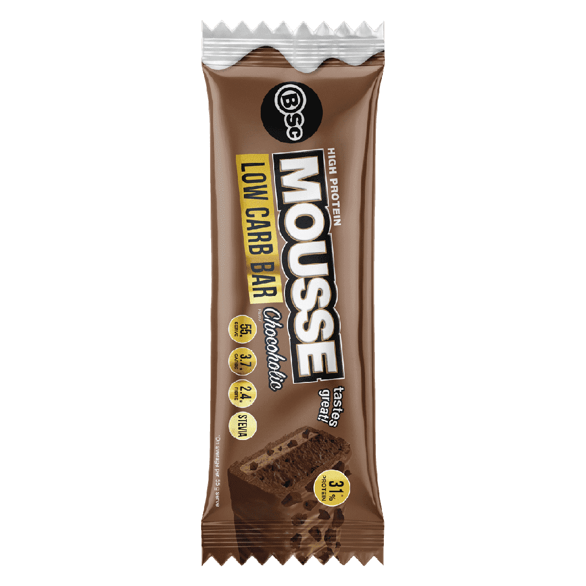 BSC High Protein Mousse Bar - Stacked Supps