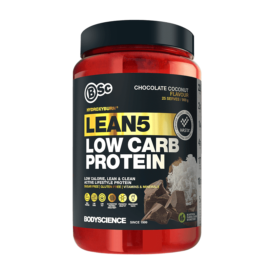 BSC HydroxyBurn Lean5 Low Carb - Stacked Supps