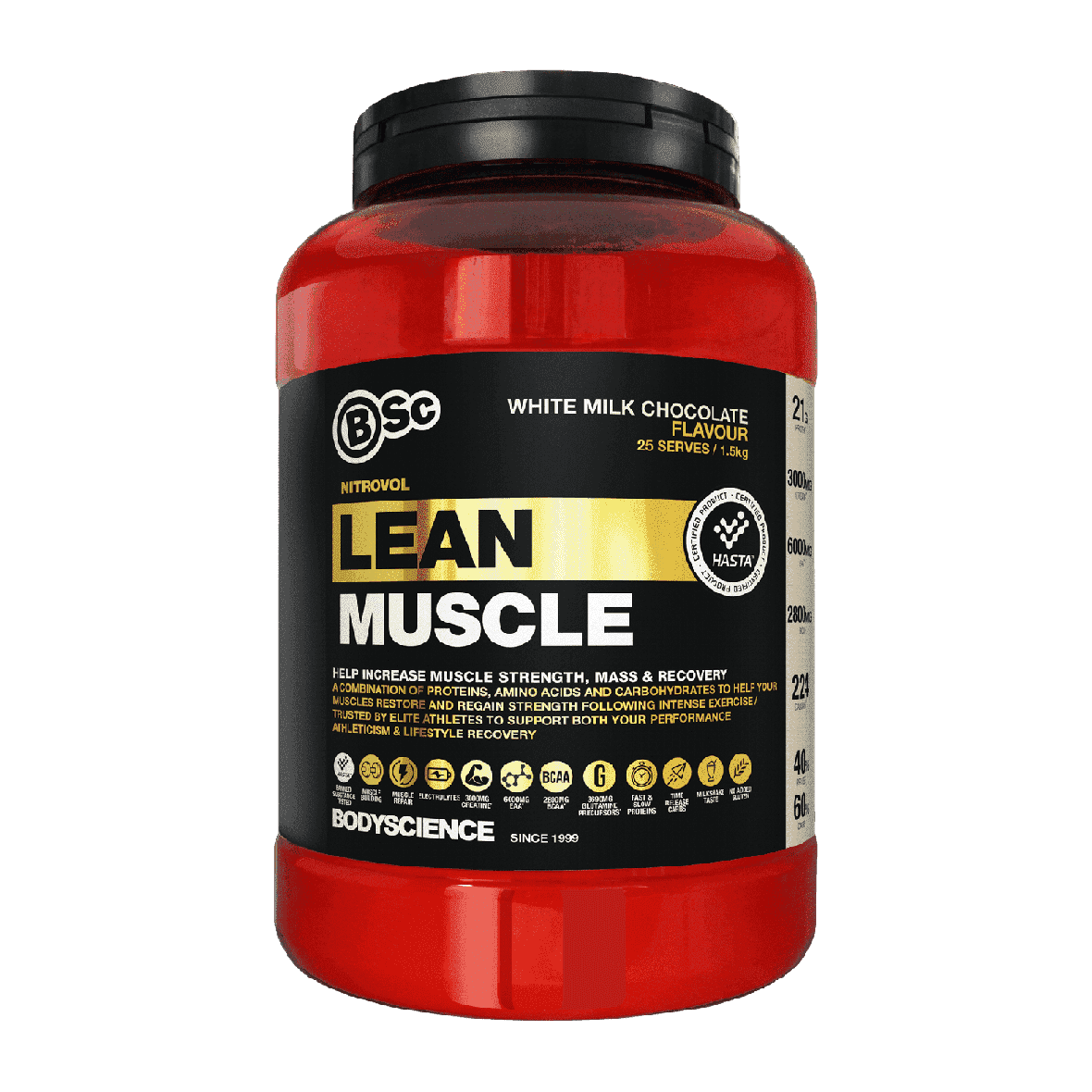 BSC Nitrovol Lean Muscle - Stacked Supps