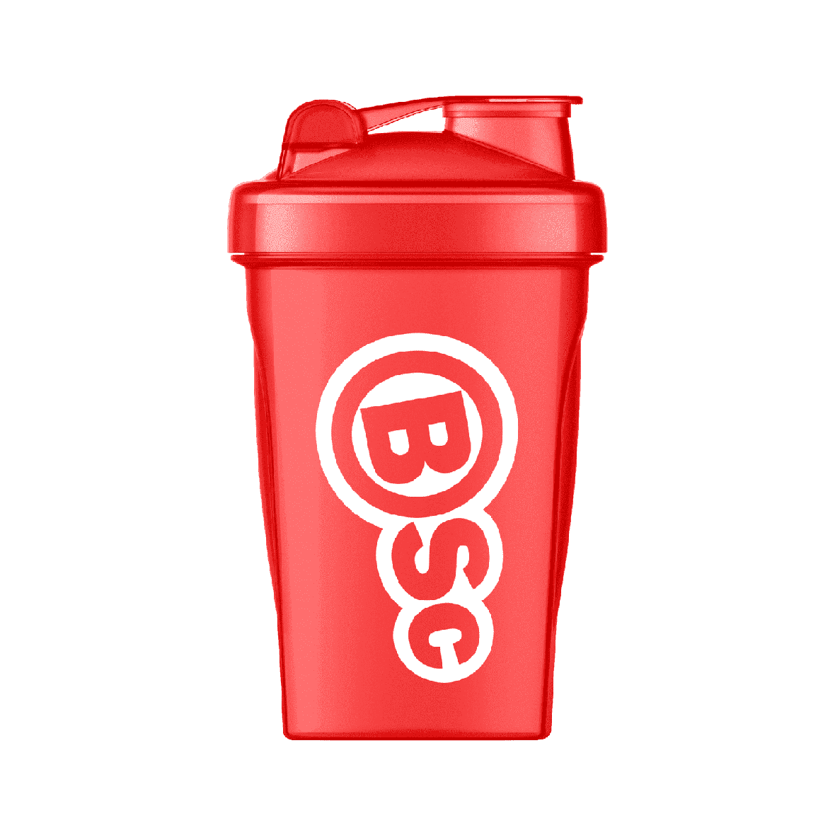 BSC Red 400ml Shaker - Stacked Supps