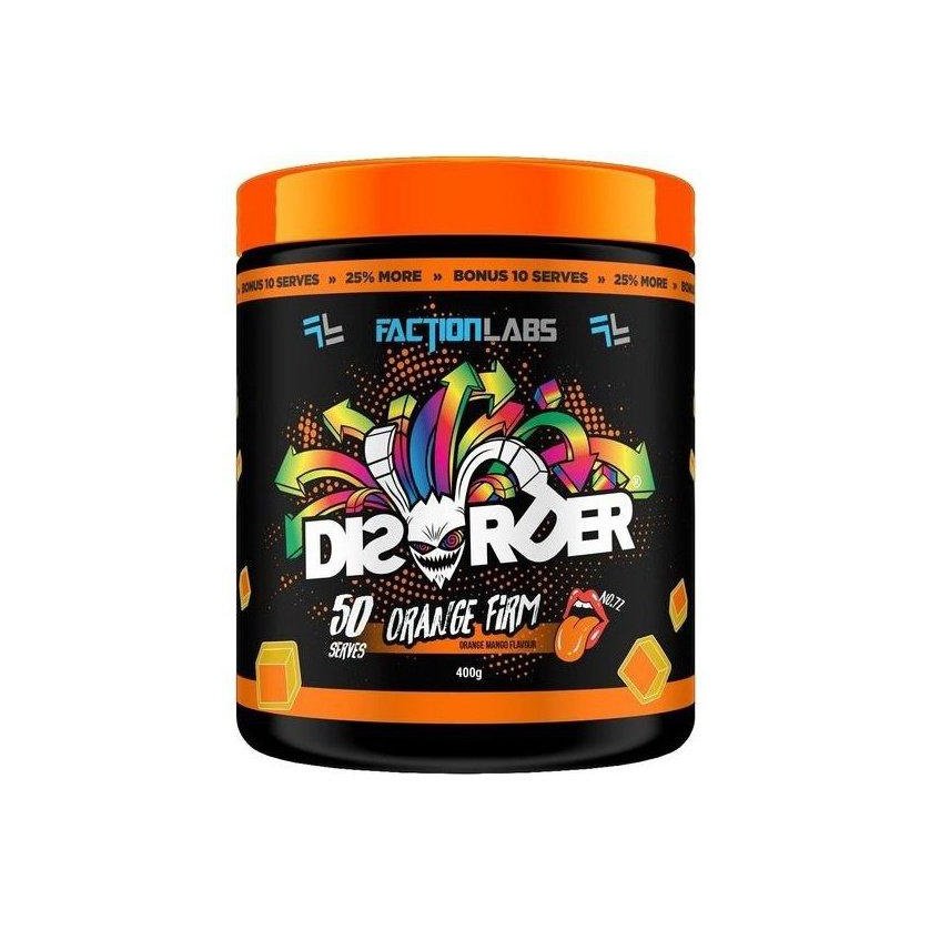 Disorder by Faction Labs - 50 serves - Stacked Supps