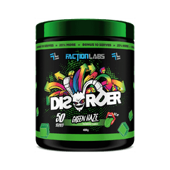 Disorder by Faction Labs - 50 serves - Stacked Supps