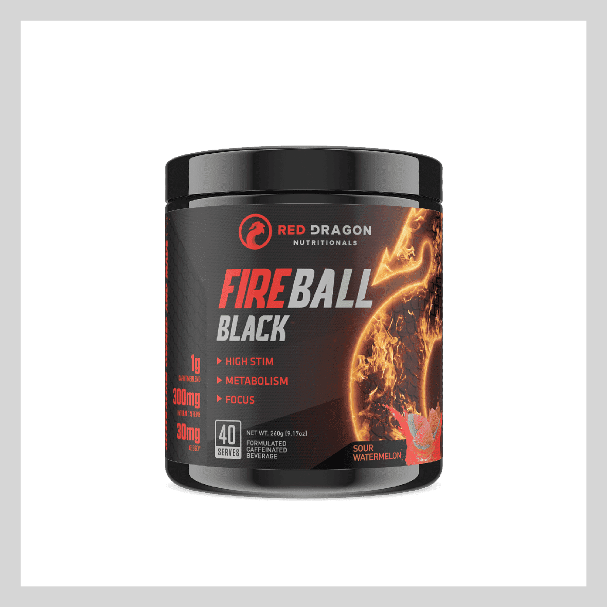 Fireball Black - Stacked Supps
