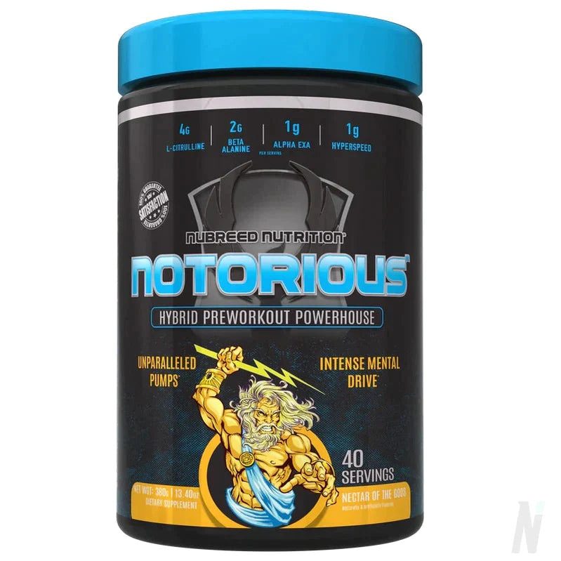 Nubreed Nutrition Notorious Pre Workout