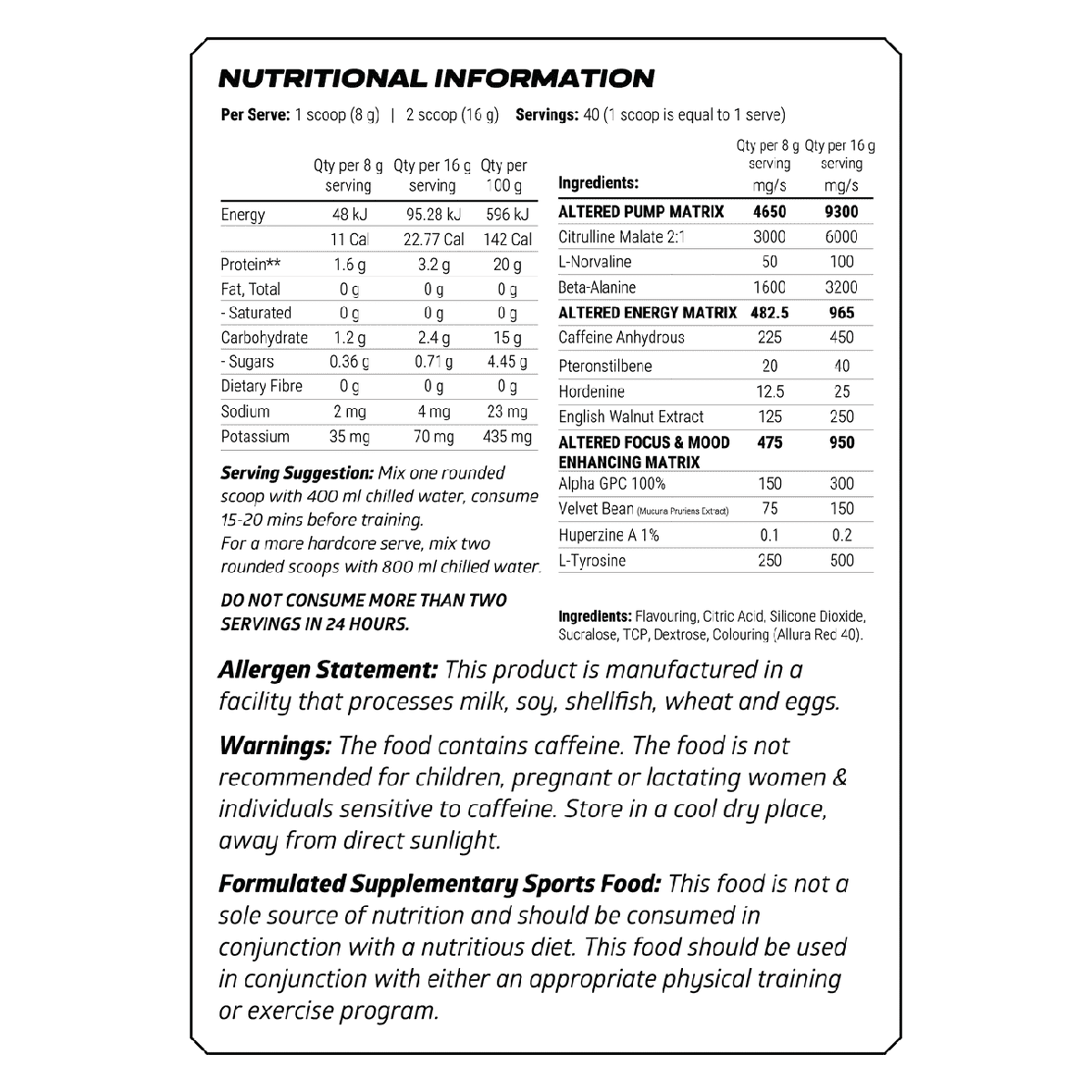 JDN Altered State - Stacked Supps