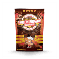 Macro Mike Double Choc Fudge Brownie Mix - Stacked Supps