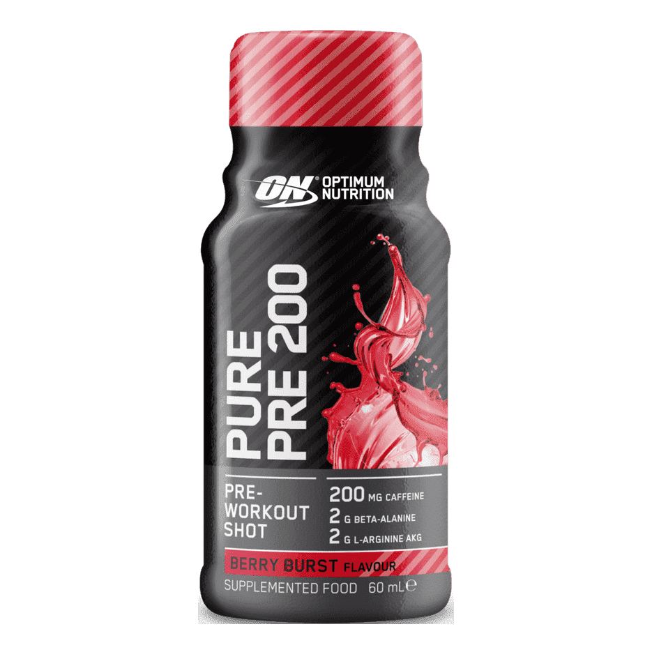 ON Pre pure shots 60ml Berry - Stacked Supps