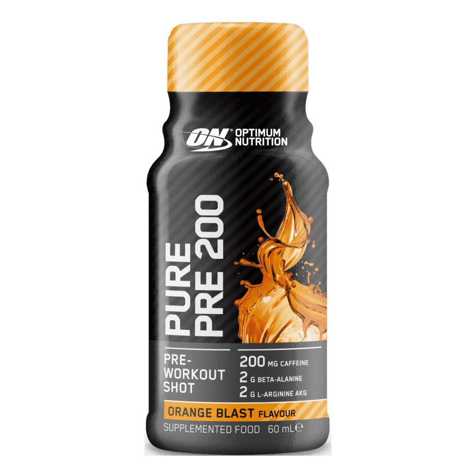 ON Pre pure shots 60ml Orange - Stacked Supps