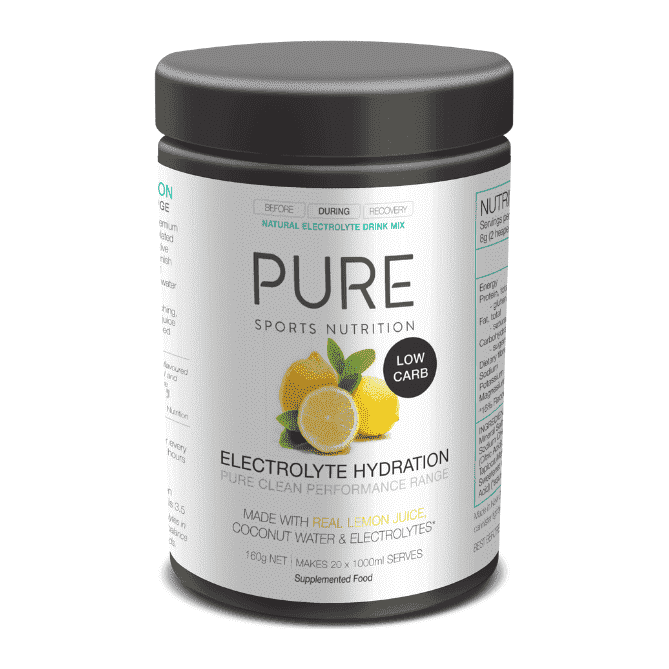 Pure Electrolyte Hydration Low Carb - Stacked Supps