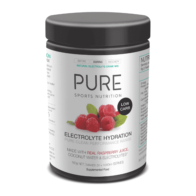 Pure Electrolyte Hydration Low Carb - Stacked Supps