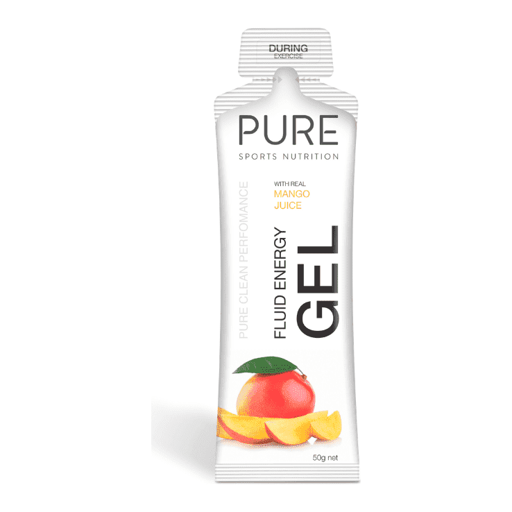 Pure Fluid Energy Gel 50g - Stacked Supps