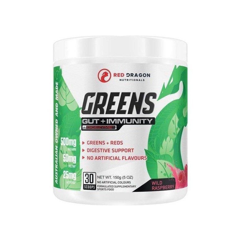 Red Dragon Greens - Stacked Supps