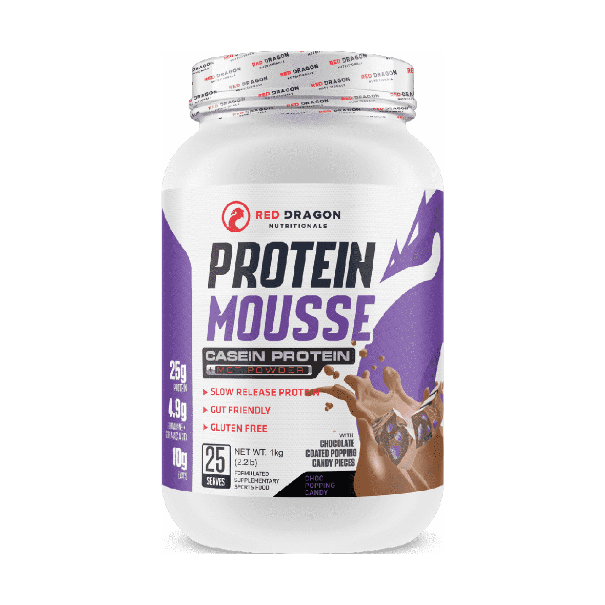 Red Dragon Protein Mousse - Stacked Supps