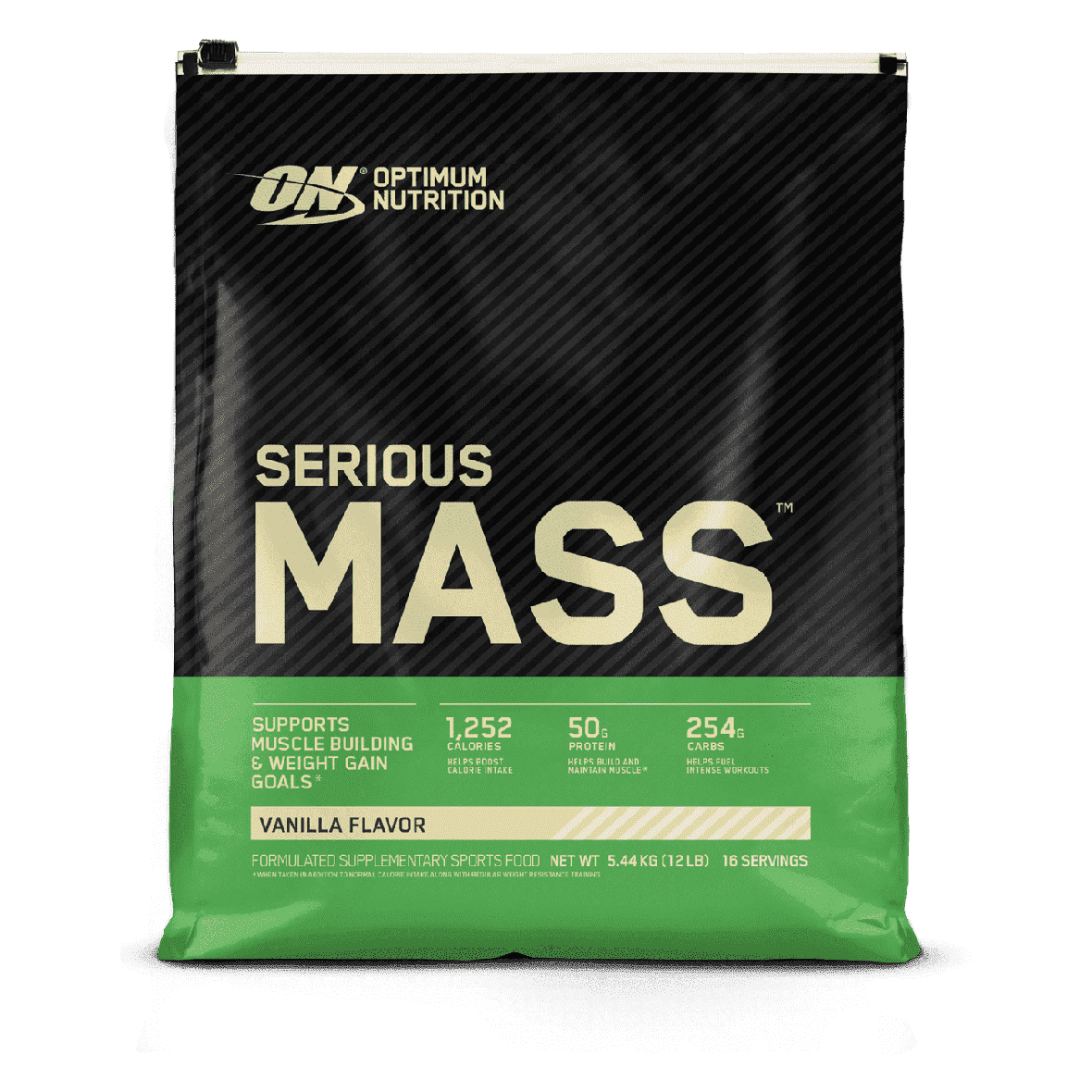 Serious Mass By Optimum Nutrition - Stacked Supps