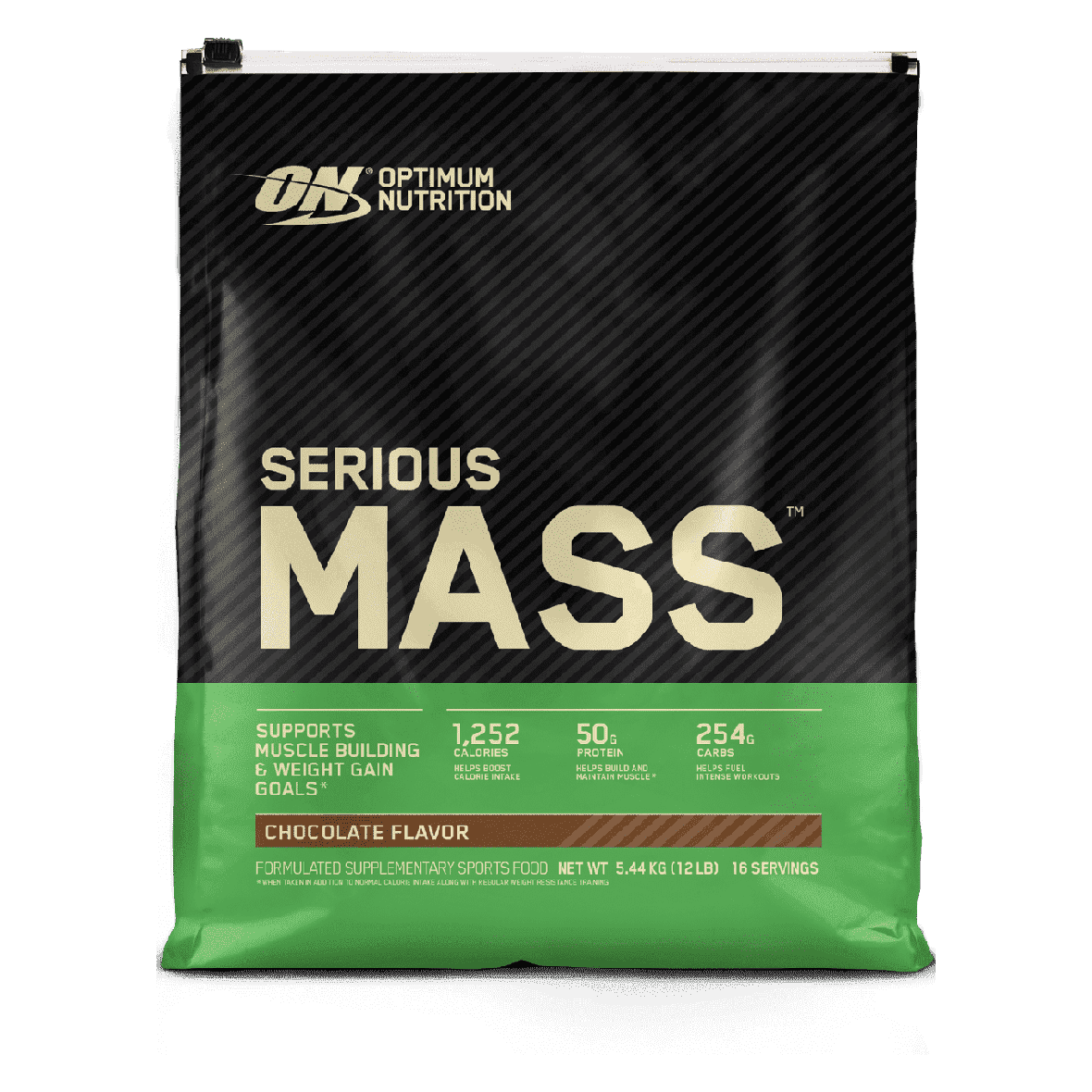 Serious Mass By Optimum Nutrition - Stacked Supps